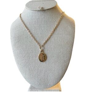 Christian Dior Gold Pendant Necklace